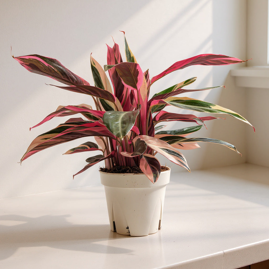 Stromanthe Sanguinea Triostar Plant - Pet Safe Non-Toxic Houseplant