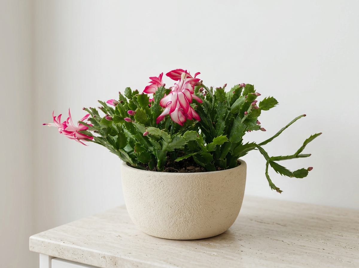 Christmas Cactus Schlumbergera Zygocactus - Pet Safe Non-Toxic Winter Blooming Houseplant