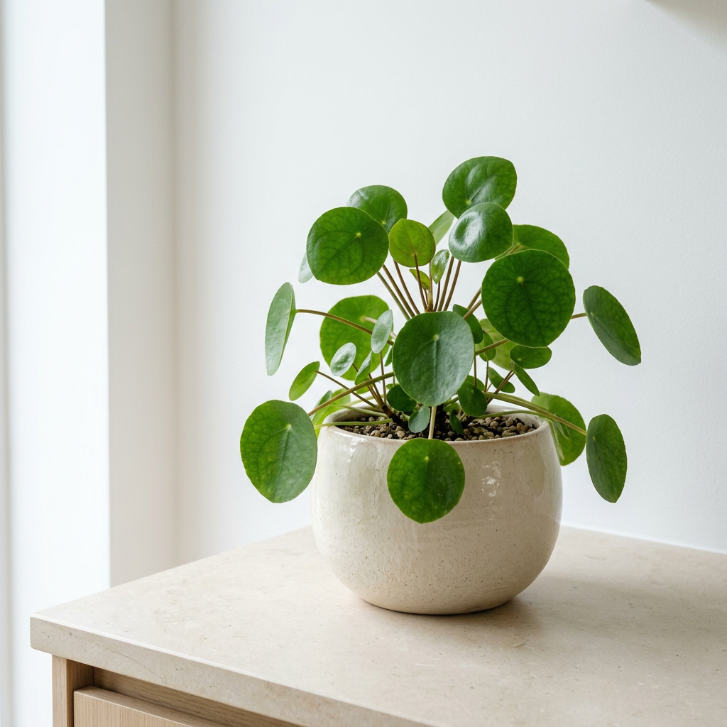 Chinese Money Plant Pilea Peperomioides - Pet Safe Non-Toxic Round Leaf Indoor Plant