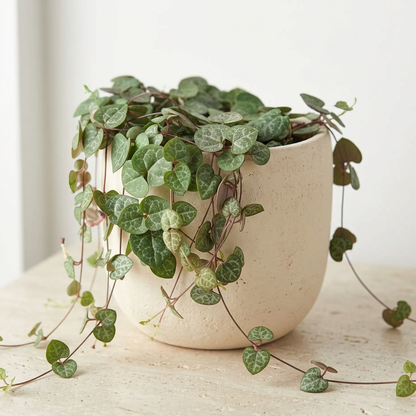 String of Hearts Ceropegia Woodii - Pet Safe Non-Toxic Trailing Heart Shaped Vine